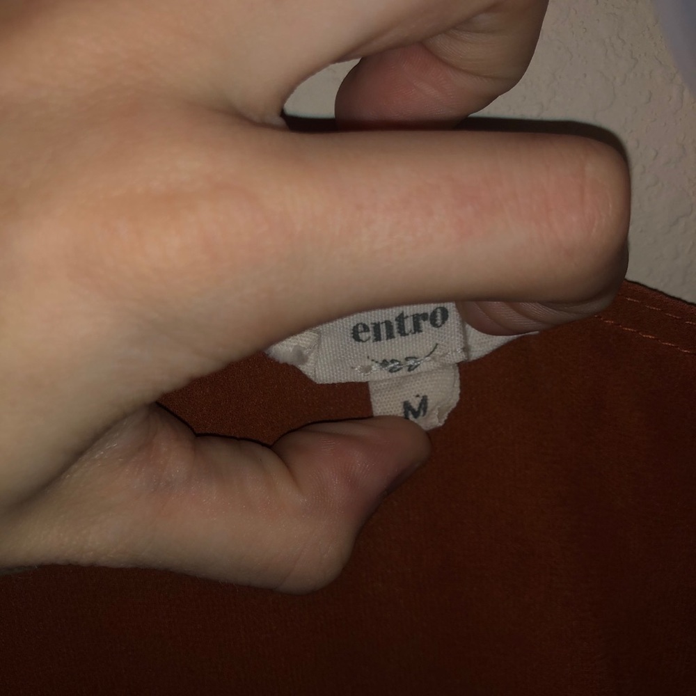 Rust blouse - Picture 4 of 4